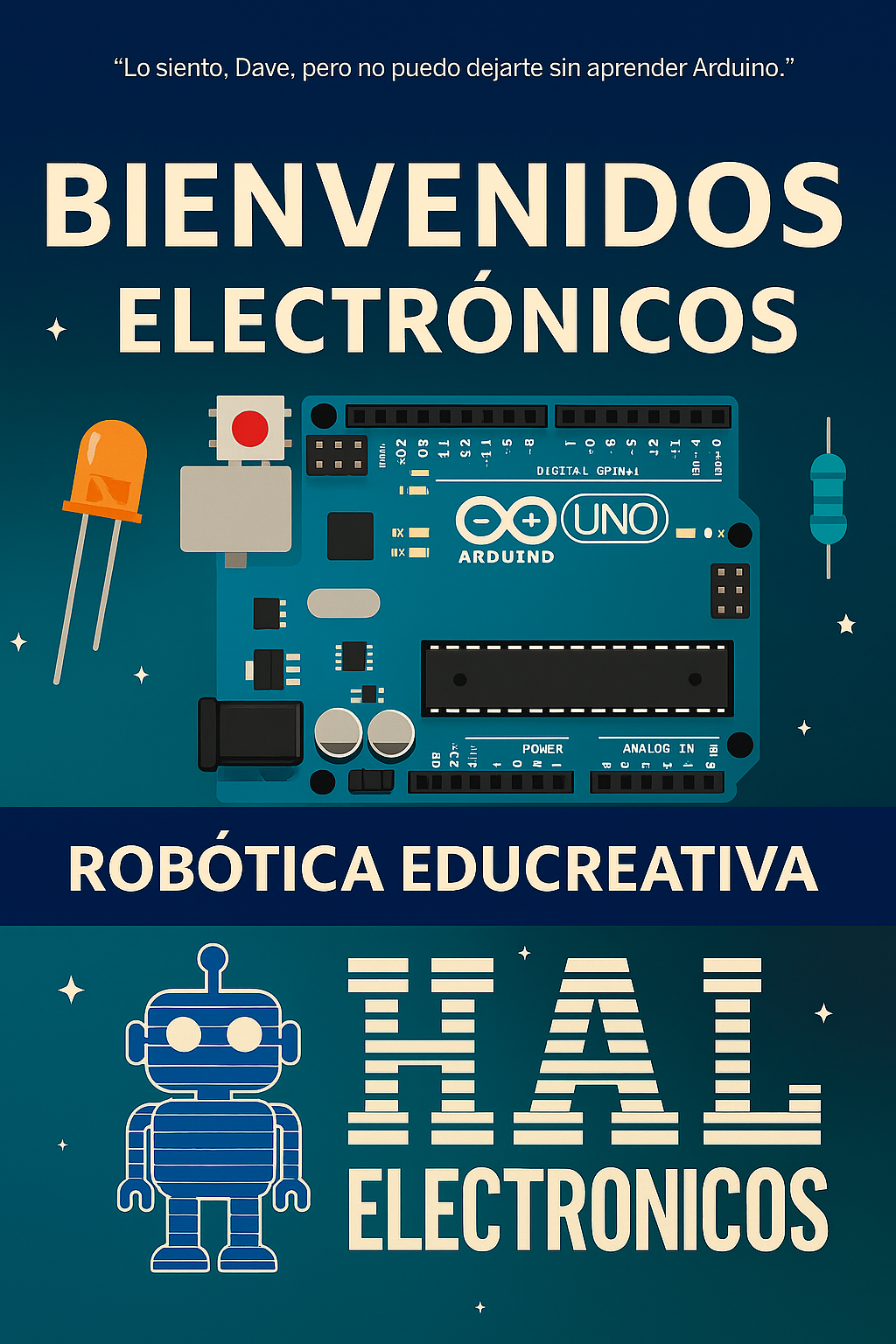 HAL Electrónicos Banner